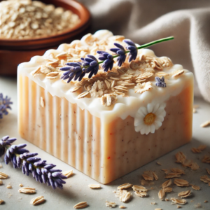 Handcrafted Organic Lavender Soap
